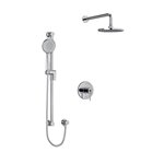 Riobel GS KIT323GS Type T/P (thermostatic/pressure balance) ½" coaxial 2-way system with hand shower and shower head