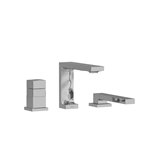 Riobel Reflet RF19 2-way 3-piece Type T (thermostatic) coaxial deck-mount tub filler with hand shower