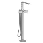 Riobel Reflet RF39 2-way Type T (thermostatic) coaxial floor-mount tub filler with hand shower