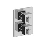 Riobel Kubik TUS88 4-way no share Type T/P (thermostatic/pressure balance) coaxial valve trim