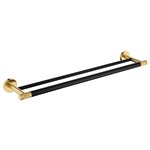 Virta Rose 24 Inch Double Towel Bar