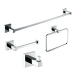 Virta Zenith 4-Piece Bathroom Hardware Set