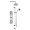 AQUADESIGN DISEGNO™ CHOPIN SHOWER SYSTEM 3711CHL
