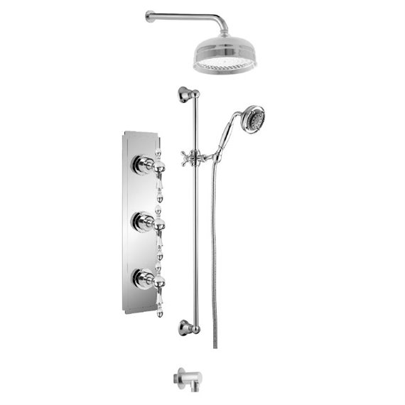 AQUADESIGN DISEGNO™ CHOPIN SHOWER SYSTEM 3712CHL