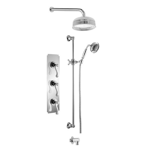 AQUADESIGN DISEGNO™ CLASSIC SHOWER SYSTEM 3712CLAS