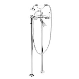 AQUADESIGN DISEGNO™ COLONIAL FLOOR MOUNT TUB FILLER R2932L