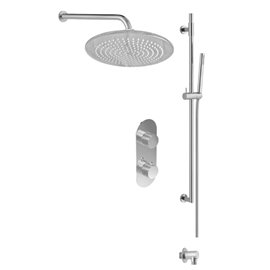 AQUADESIGN DISEGNO™ CONTEMPO SHOWER SYSTEM X100CT-A