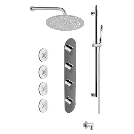 AQUADESIGN DISEGNO™ CONTEMPO SHOWER SYSTEM X1800CT-A