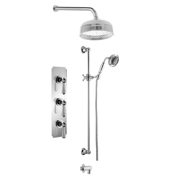 AQUADESIGN DISEGNO™ LONDON SHOWER SYSTEM 3712LL