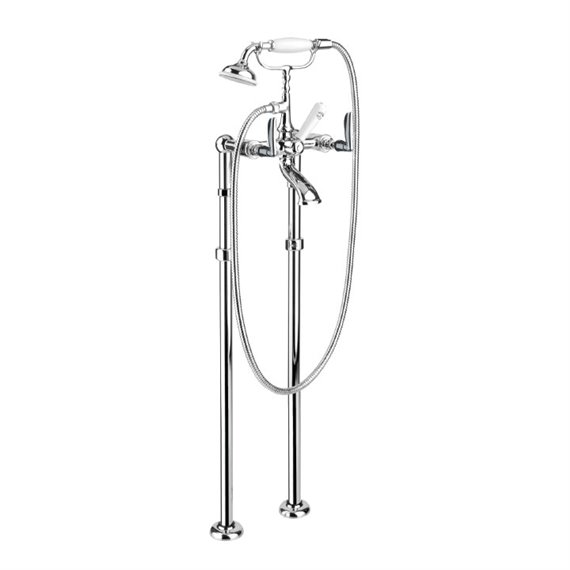 AQUADESIGN DISEGNO™ MANHATTAN FLOOR MOUNT TUB FILLER R2953L