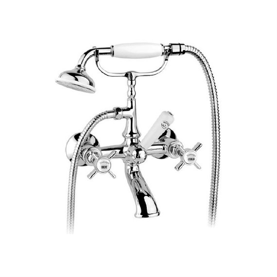 AQUADESIGN DISEGNO™ NOSTALGIA WALL MOUNT TUB FILLER R2522X