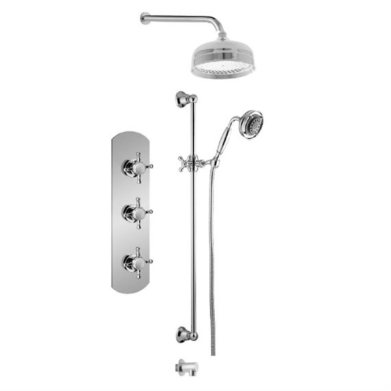 AQUADESIGN DISEGNO™ QUEEN SHOWER SYSTEM 3711QX