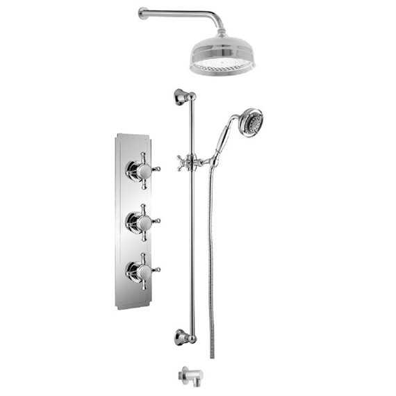 AQUADESIGN DISEGNO™ QUEEN SHOWER SYSTEM 3712QX