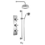 AQUADESIGN DISEGNO™ QUEEN SHOWER SYSTEM 3712QX