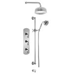 AQUADESIGN DISEGNO™ REGENT SHOWER SYSTEM 3711RL