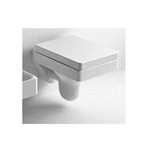 AQUADESIGN KERASAN CENTO RECTANGULAR WALL HUNG TOILET