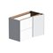 AQUADESIGN SONIA FRACTAL 43” BASE CABINET - METAL ANTHRACITE