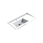 AQUADESIGN SONIA SCALENE 40” RX3 BASIN COUNTERTOP