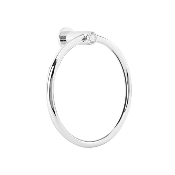 AQUADESIGN MAIER MUSE DIAMOND TOWEL RING 12002