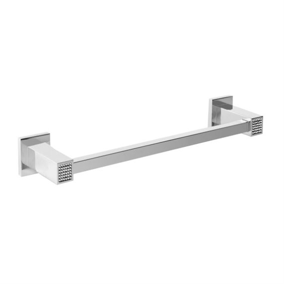 AQUADESIGN MAIER SKIP DIAMOND 24” TOWEL BAR 14004L