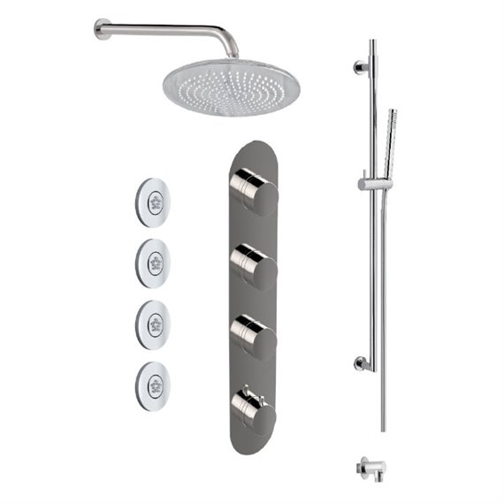 AQUADESIGN DISEGNO™ SHOWER SYSTEM SYSTEMX18