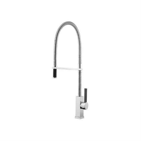 AQUADESIGN DISEGNO™ FLAMBE SQUARE KITCHEN FAUCET FLAMBESQUARE