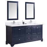 Virta 72 Inch Dalia Floor Mount Double Sink Vanity