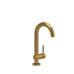 Riobel RIU Knurled RU00KN Single hole lavatory faucet without drain