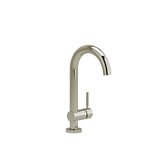 Riobel RIU Knurled RU00KN Single hole lavatory faucet without drain