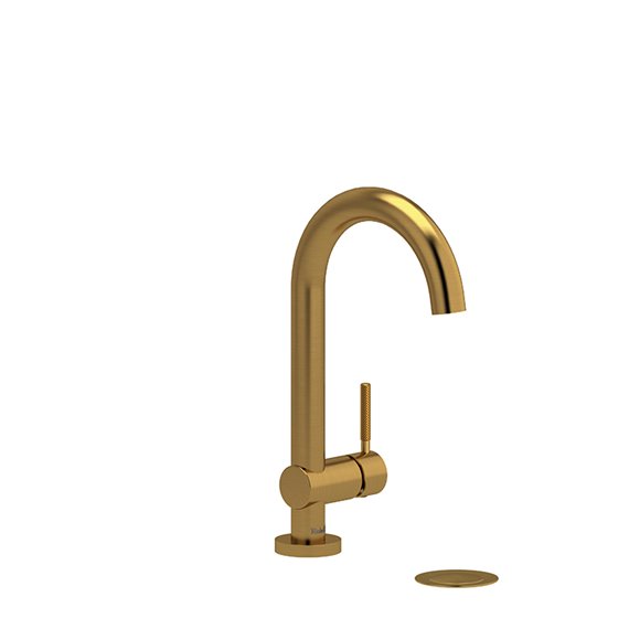 Riobel RIU Knurled RU01KN Single hole lavatory faucet