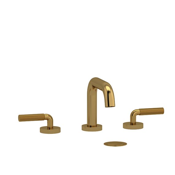 Riobel RIU Knurled RUSQ08LKN 8" lavatory faucet