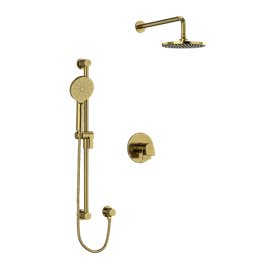 Riobel Ode KIT323OD Type T/P (thermostatic/pressure balance) ½" coaxial 2-way system with hand shower and shower head