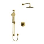 Riobel Ode KIT323OD Type T/P (thermostatic/pressure balance) ½" coaxial 2-way system with hand shower and shower head