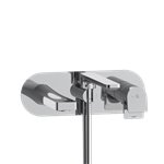 Riobel Ode OD21 Wall-mount Type T/P (thermo/pressure balance) coaxial tub filler with hand shower