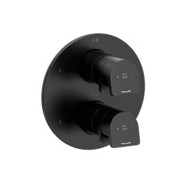 Riobel Ode TOD46 4-way Type T/P (thermostatic/pressure balance) coaxial valve trim (Without Rough-in)