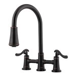 Ashfield 2-Handle Pull-Down Kitchen Faucet 