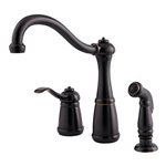 Marielle 1-Handle Kitchen Faucet with Side Spray 