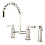 Port Haven 2-Handle Kitchen Faucet with Side Spray 