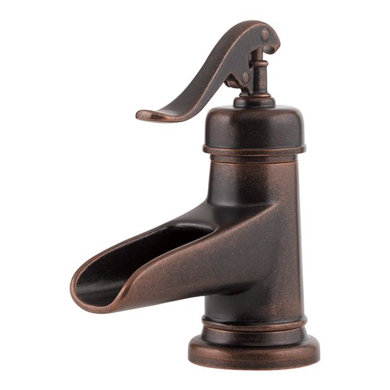 Ashfield Single Control 4" Centerset Bathroom Faucet 