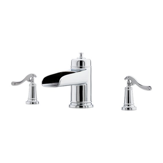 Ashfield 2-Handle Roman Tub Trim, less Hub & Handles 