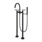 Tisbury Traditional 2-Handle Tub Filler with Hand Shower 