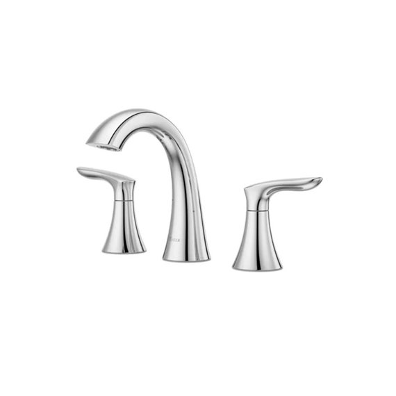 Weller 2-Handle 8 in. Widespread Bathroom Faucet 