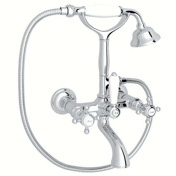 ROHL House of Rohl® Exposed Wall Mount Tub Filler