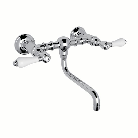 ROHL Acqui® Wall Mount Bridge Lavatory Faucet