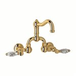 ROHL Acqui® Wall Mount Bridge Lavatory Faucet