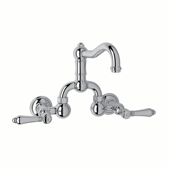 ROHL Acqui® Wall Mount Bridge Lavatory Faucet