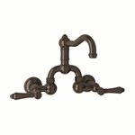 ROHL Acqui® Wall Mount Bridge Lavatory Faucet