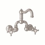 ROHL Acqui® Wall Mount Bridge Lavatory Faucet