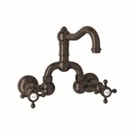 ROHL Acqui® Wall Mount Bridge Lavatory Faucet