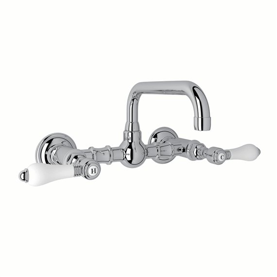 ROHL Acqui® Wall Mount Bridge Lavatory Faucet